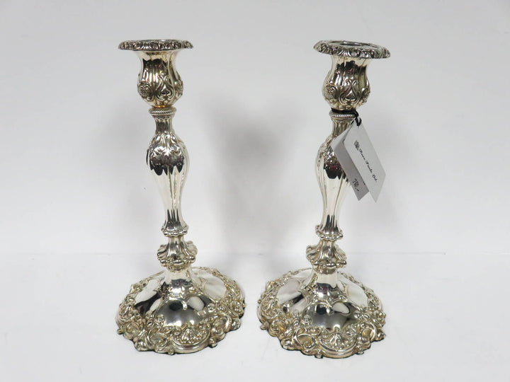 Pair Victorian Candlesticks