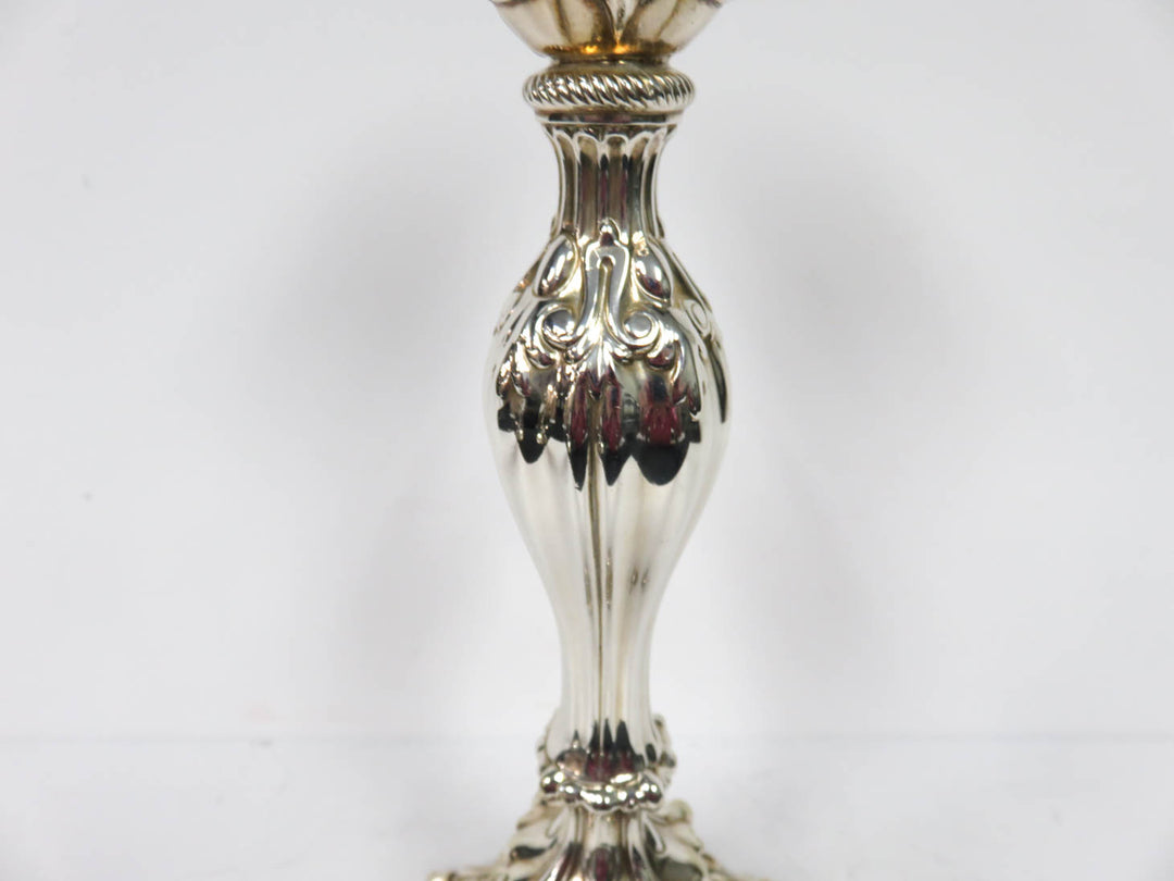 Pair Victorian Candlesticks