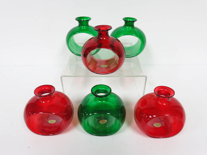 Napkin Rings/Vase Set