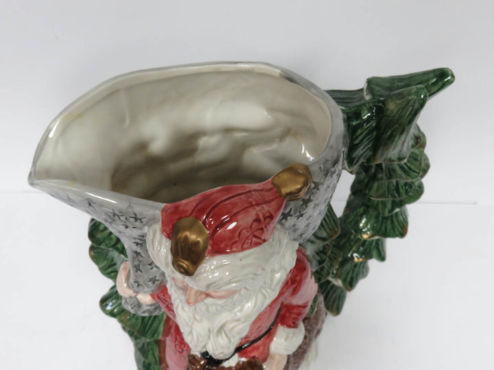 Fitz and Floyd Santa Pitcher