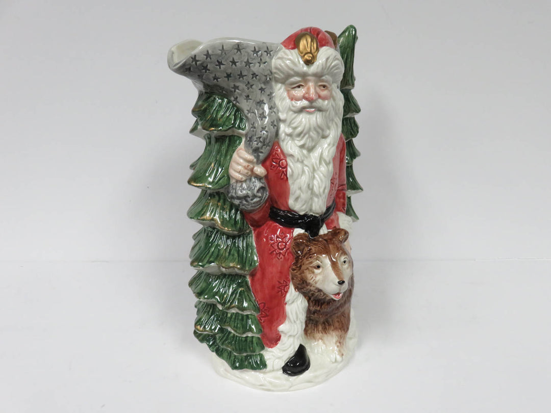 Fitz and Floyd Santa Pitcher