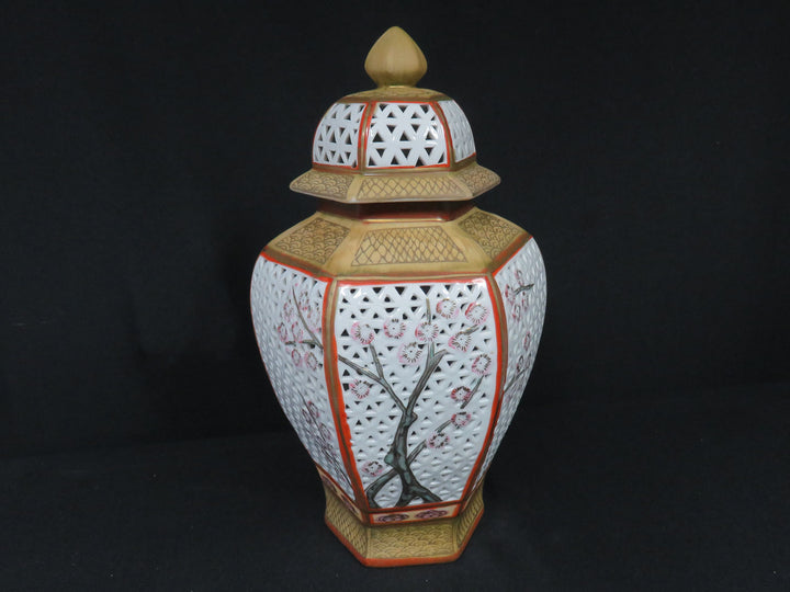Pierced Ginger Jar