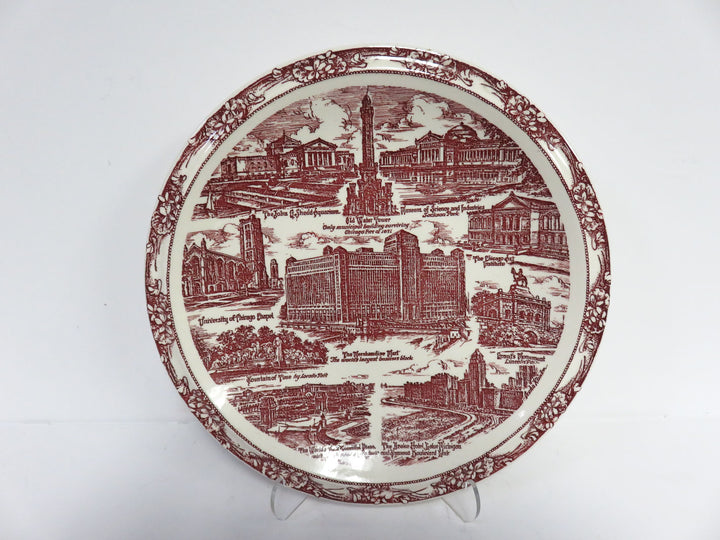 Vernon Kilns "Chicago" Plate