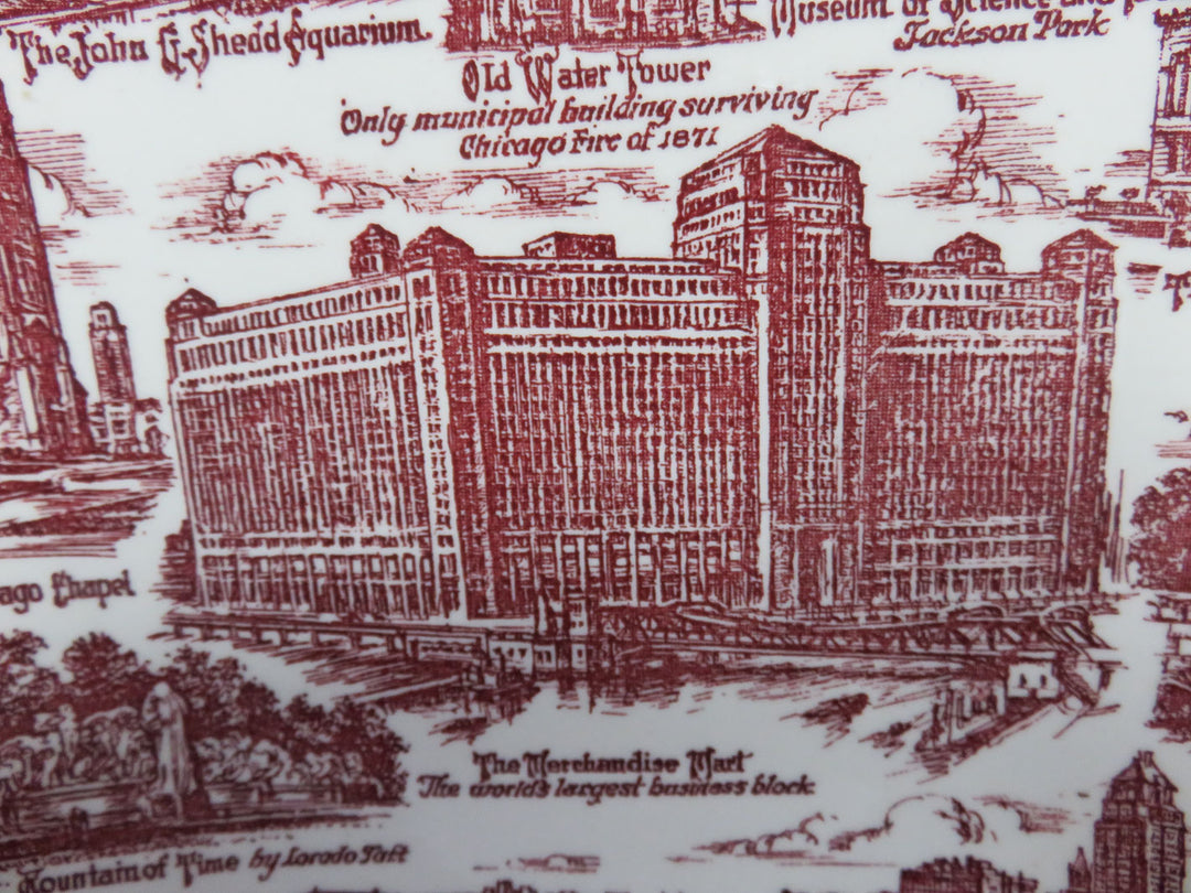 Vernon Kilns "Chicago" Plate