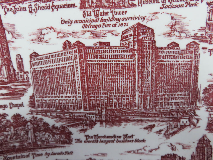 Vernon Kilns "Chicago" Plate