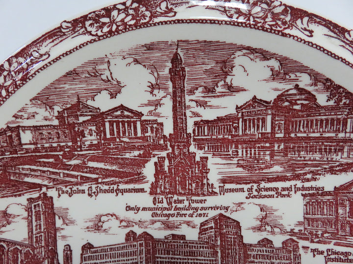 Vernon Kilns "Chicago" Plate