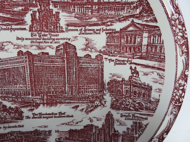 Vernon Kilns "Chicago" Plate