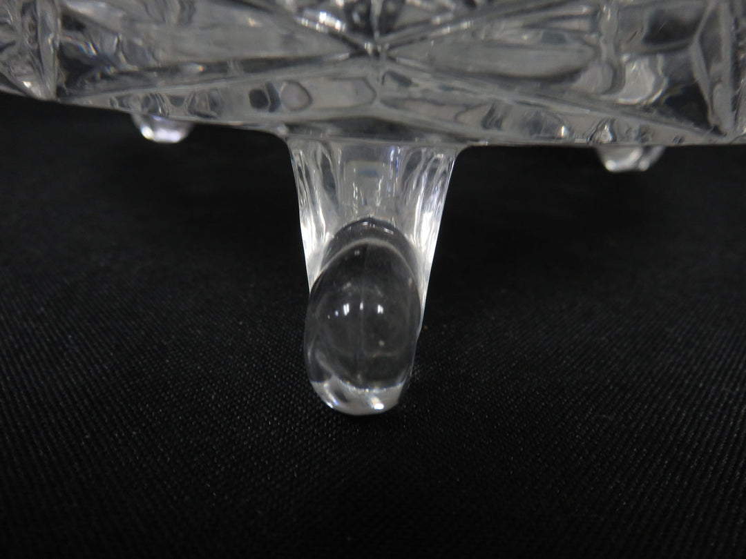 Cut Crystal Footed Bowl