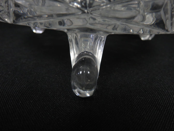 Cut Crystal Footed Bowl