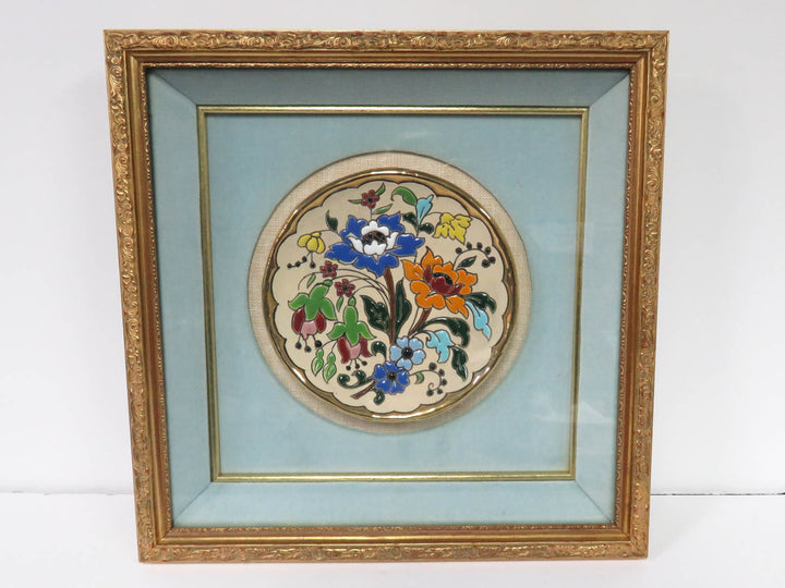 Colorful Plate in Shadowbox