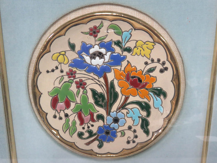 Colorful Plate in Shadowbox
