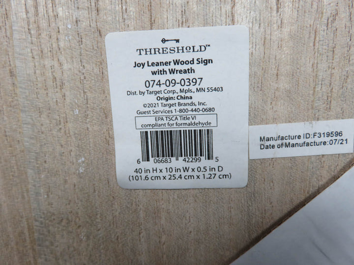 JOY Holiday Wall Decor