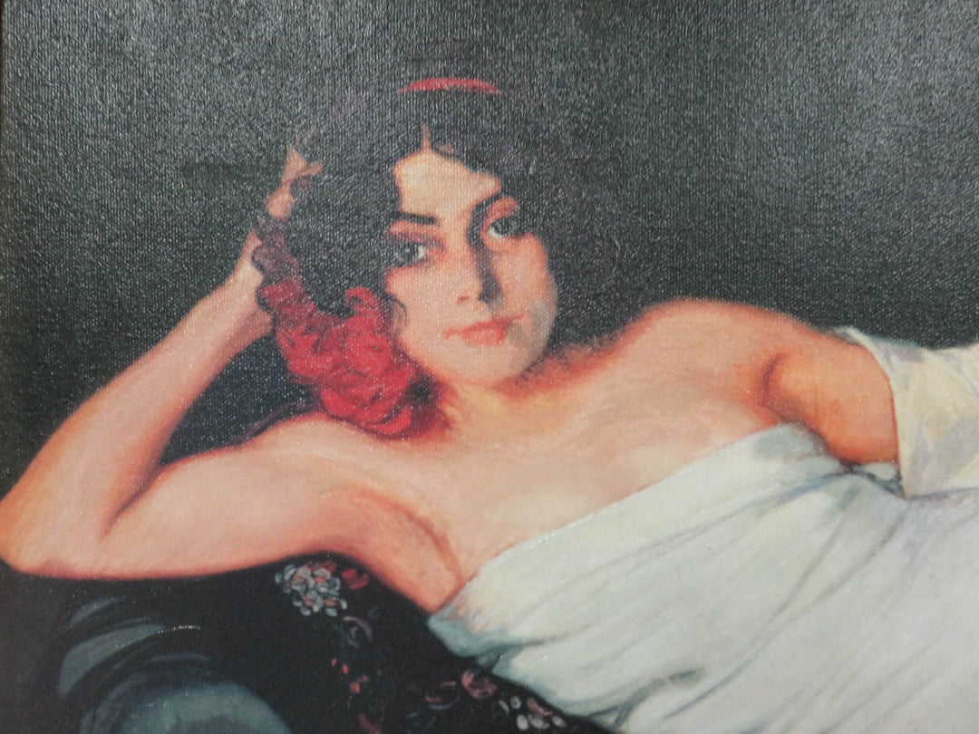 Canvas Print of Rosita by Zuloaga