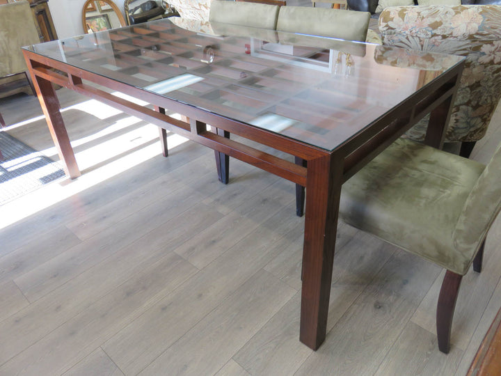 McCreary Modern Dining Table & Six Chairs
