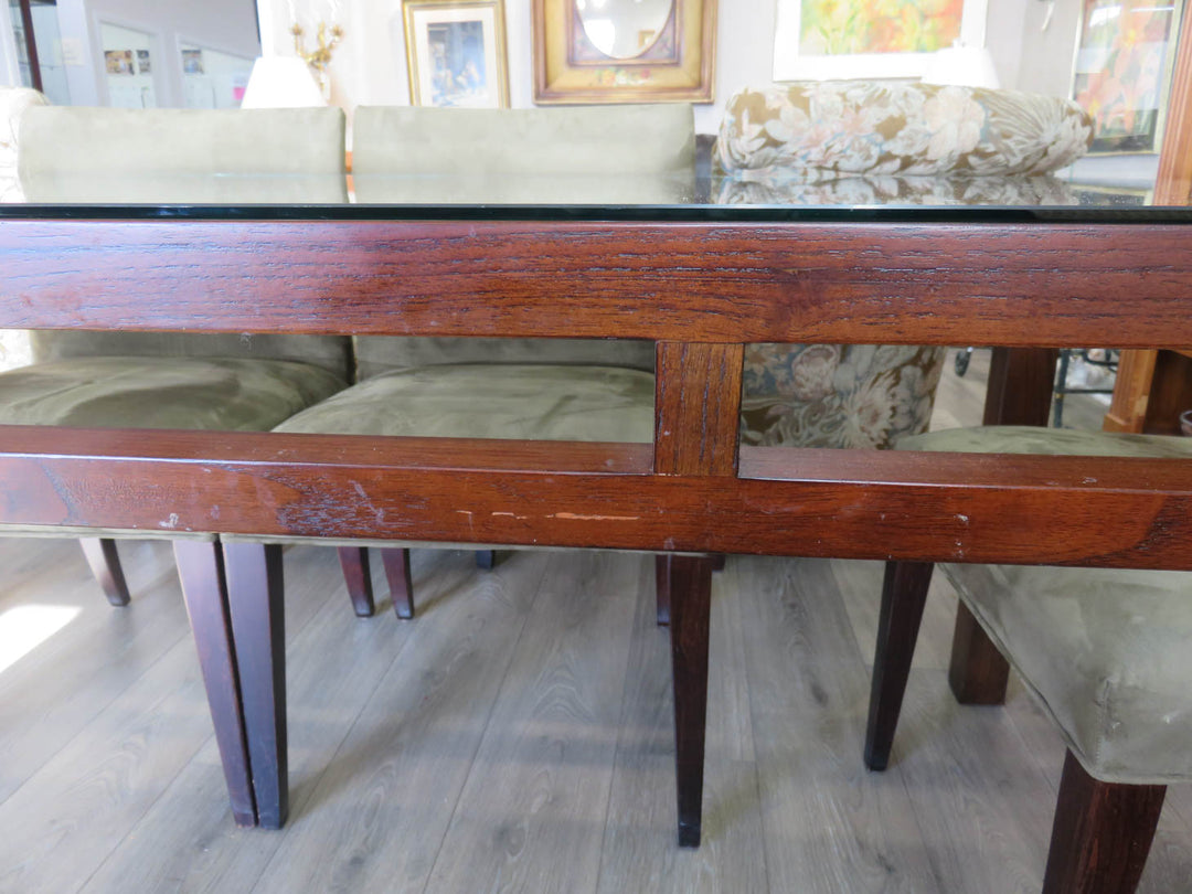 McCreary Modern Dining Table & Six Chairs