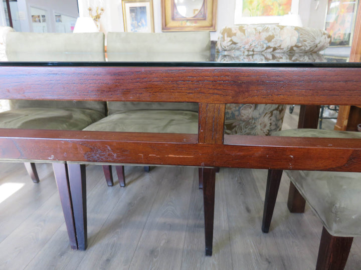 McCreary Modern Dining Table & Six Chairs