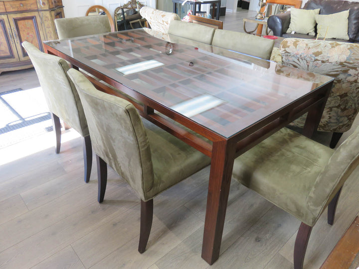 McCreary Modern Dining Table & Six Chairs