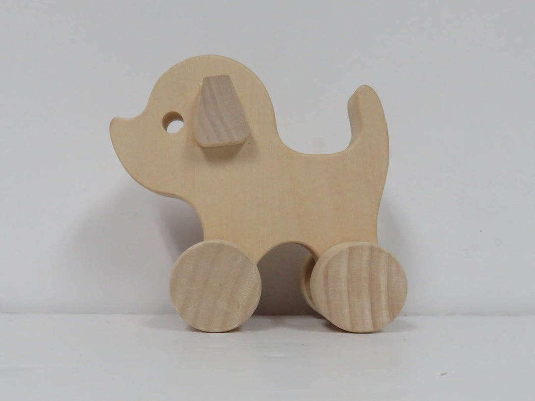Wooden Animals on Wheels