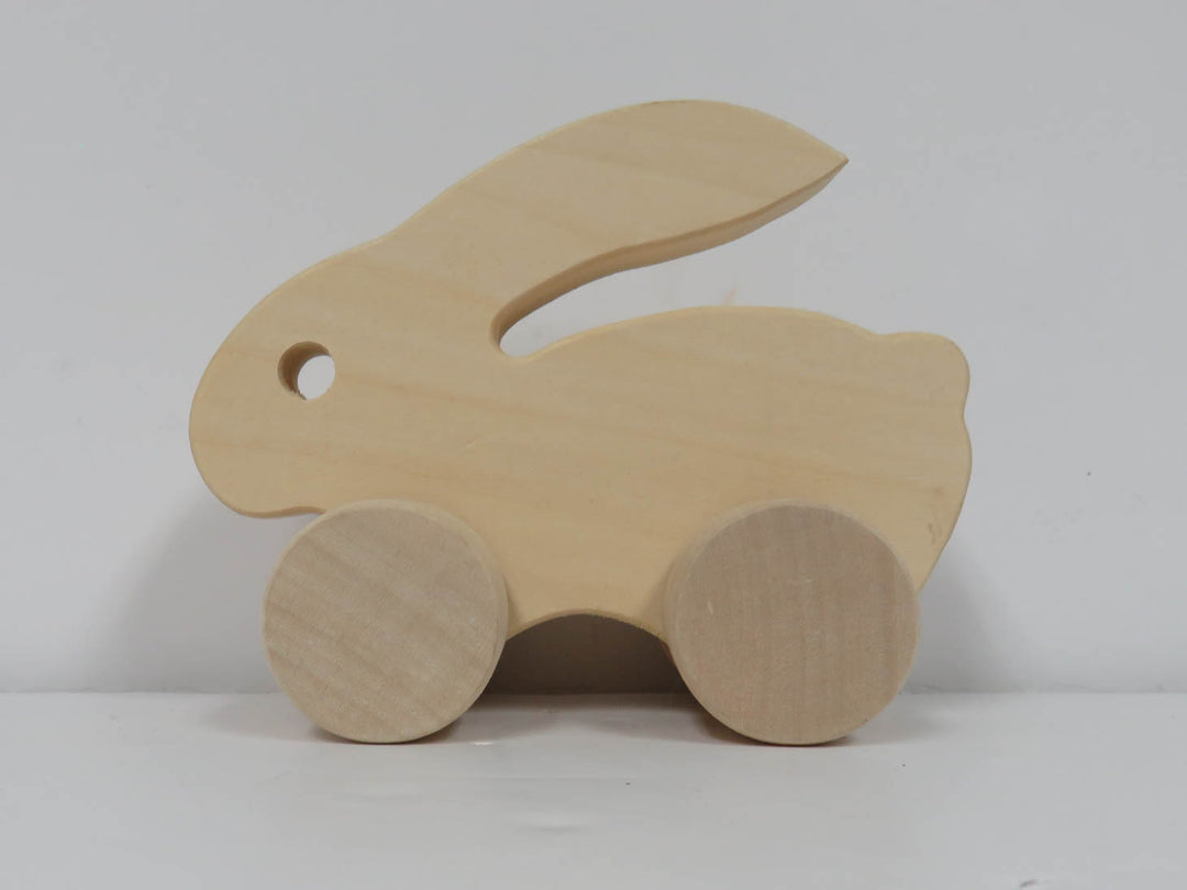 Wooden Animals on Wheels