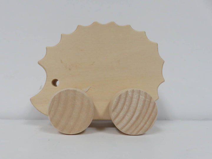 Wooden Animals on Wheels