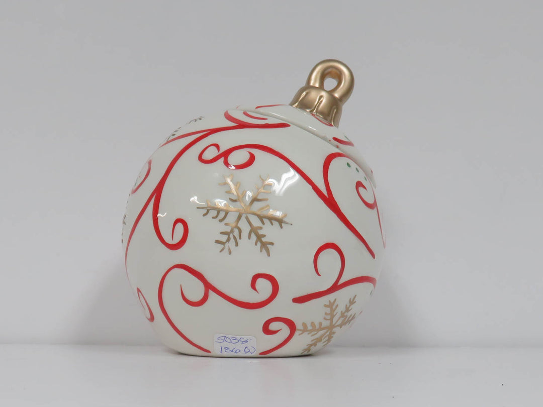 Christmas Ornament Jar