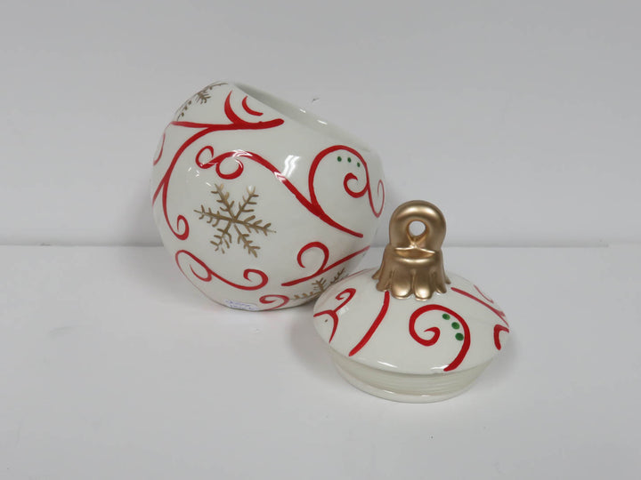 Christmas Ornament Jar