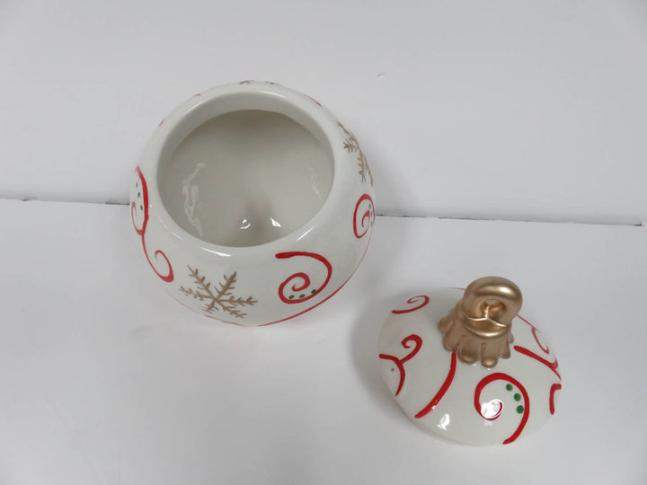 Christmas Ornament Jar