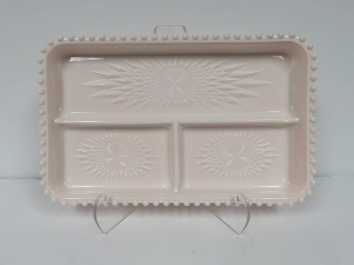 Jeanette Glass Divided Dish