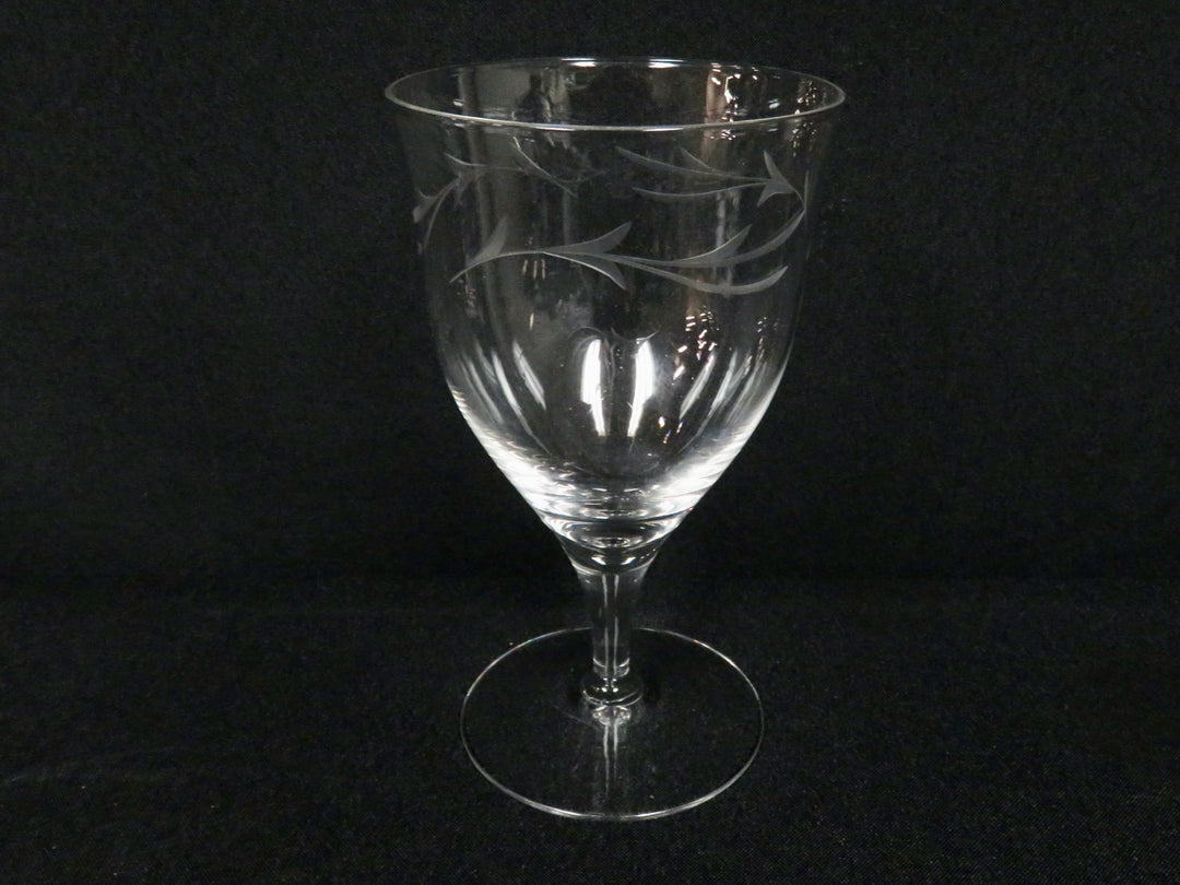 Etched Water Glasses