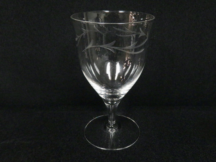 Etched Water Glasses