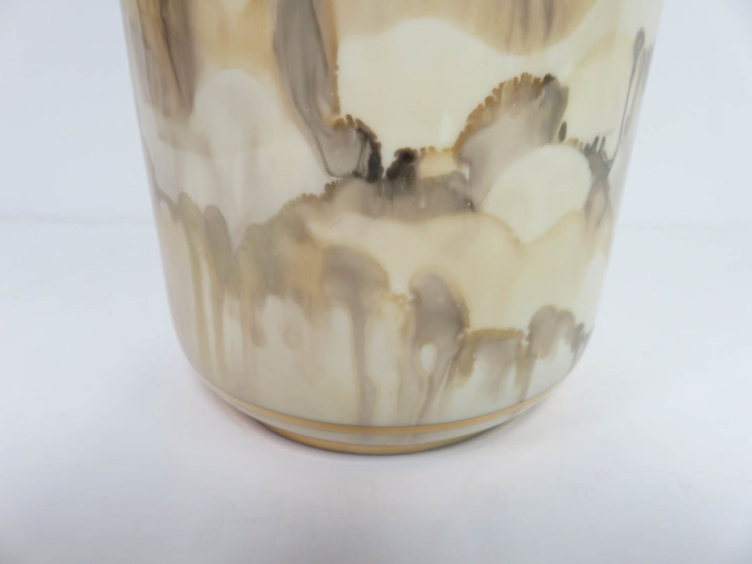 Gold Rim Decorative Vase