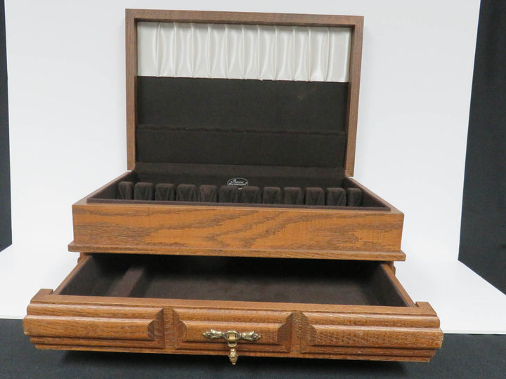 Oak Silverware Chest