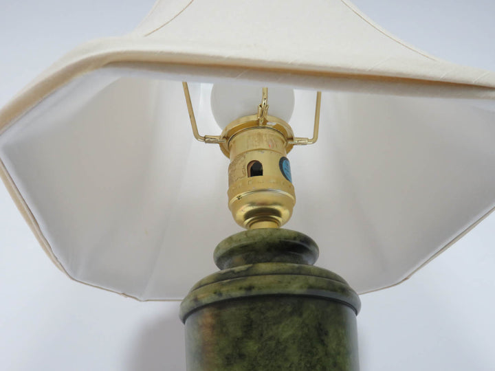 Green Column Accent Lamp