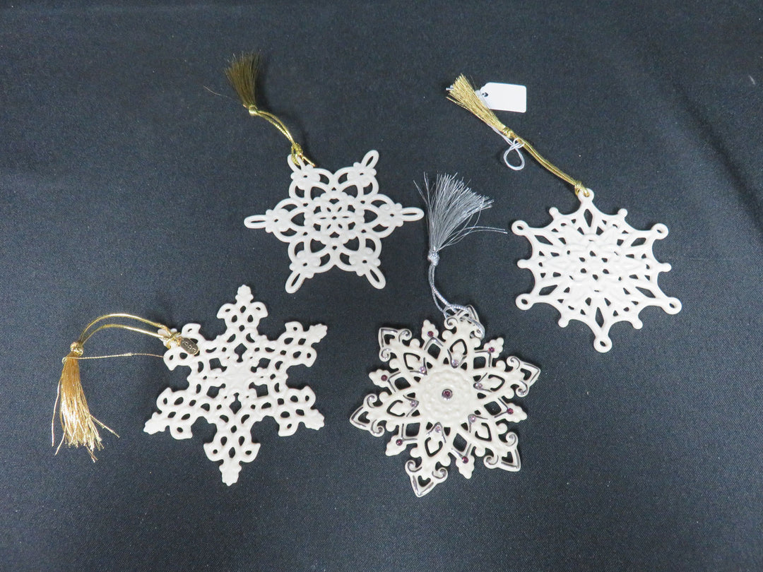 Lenox Snowflake Ornaments