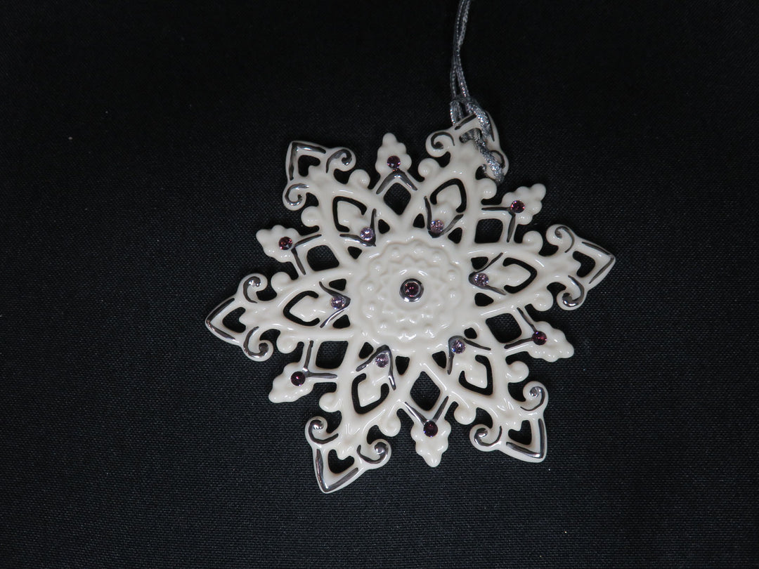 Lenox Snowflake Ornaments