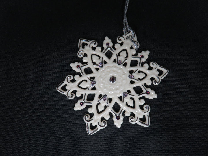 Lenox Snowflake Ornaments
