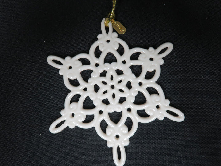 Lenox Snowflake Ornaments