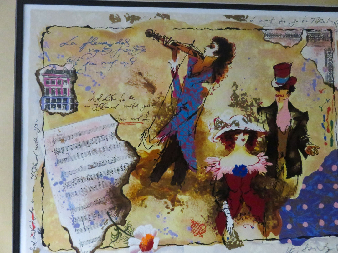 Galtchansky & Wissotzky Print "Violin Concerto"