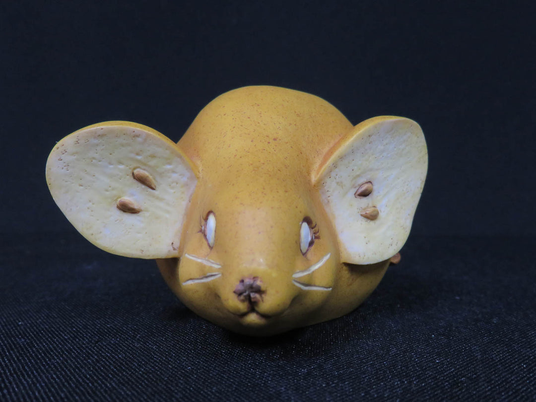 Pear Mouse Figurine