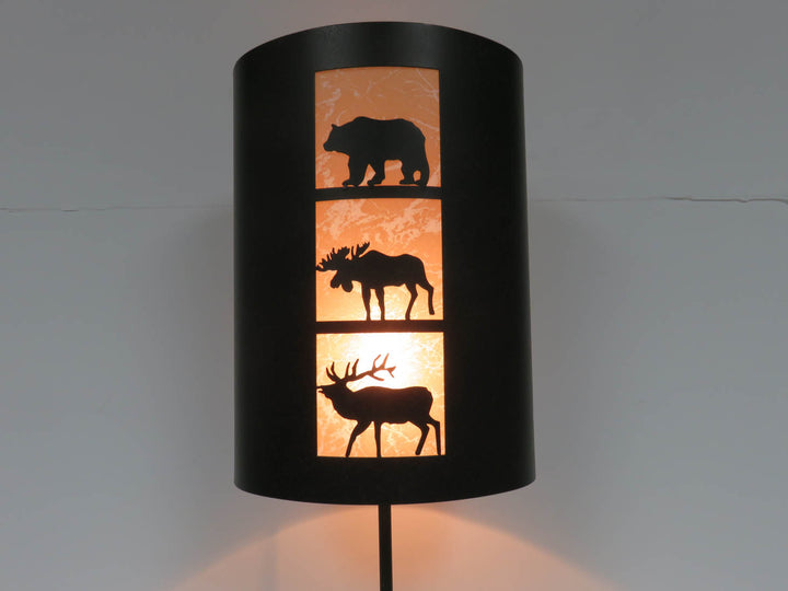 North Woods Silhouette Lamp
