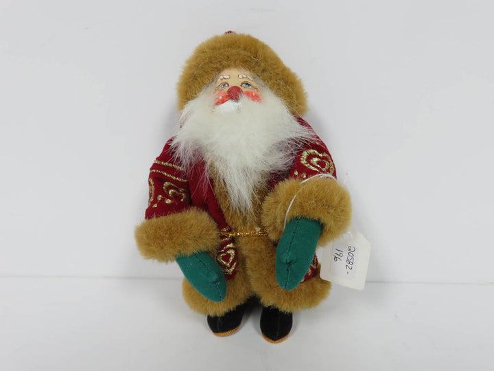 Handmade Fabric Santa