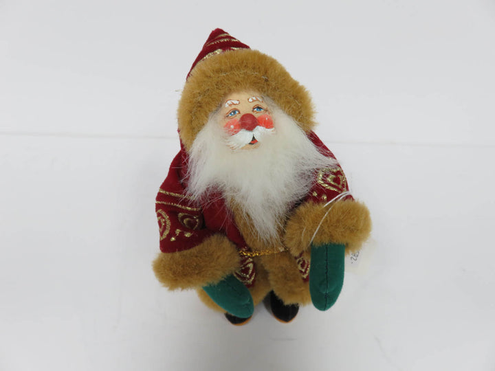 Handmade Fabric Santa