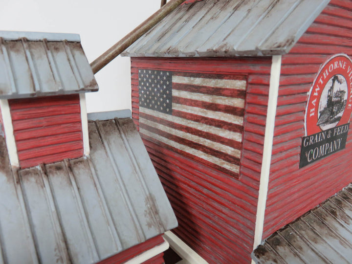 Hawthorn Village Illuminated Grain & Feed Co.