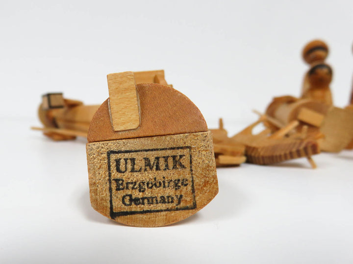 Hand Carved Nativity Scene