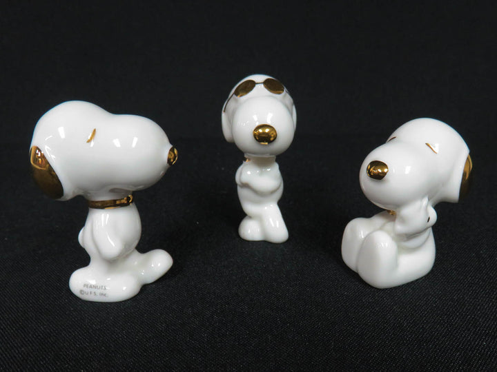 Set of 3 Snoopy Figurines