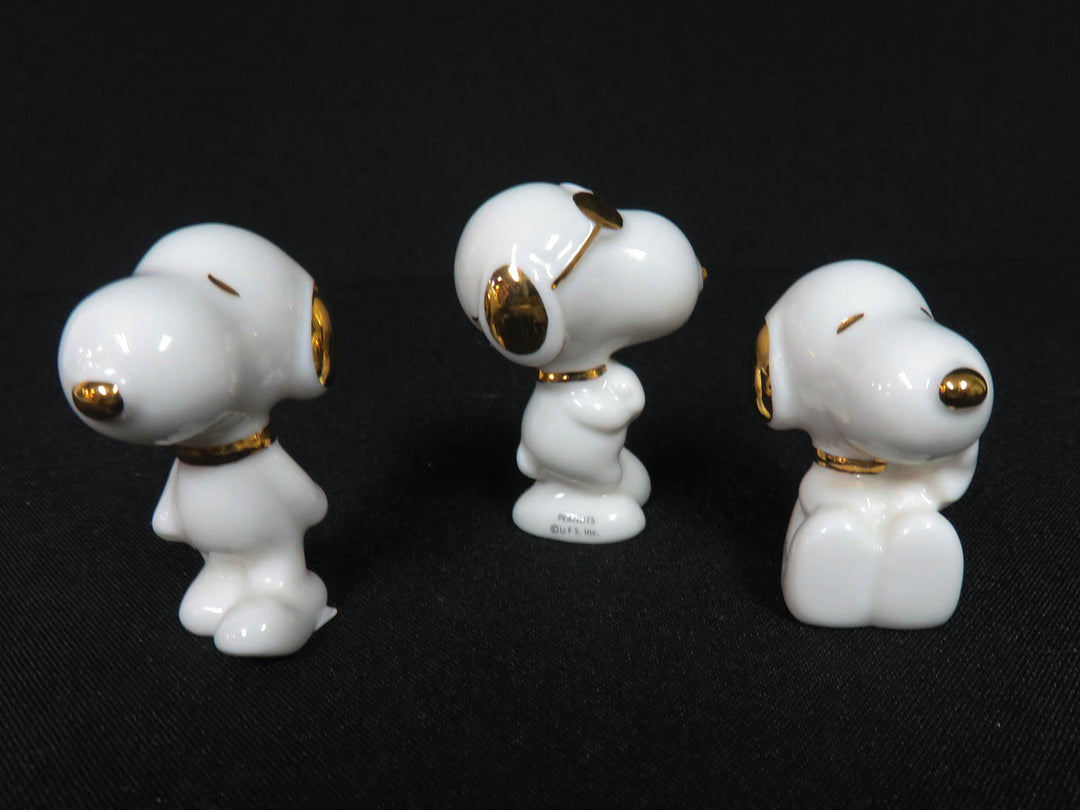 Set of 3 Snoopy Figurines