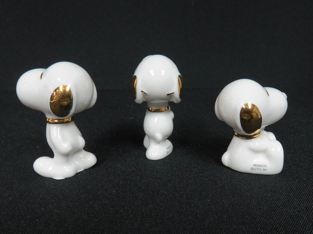 Set of 3 Snoopy Figurines