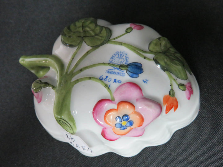 Herend Leaf Dish