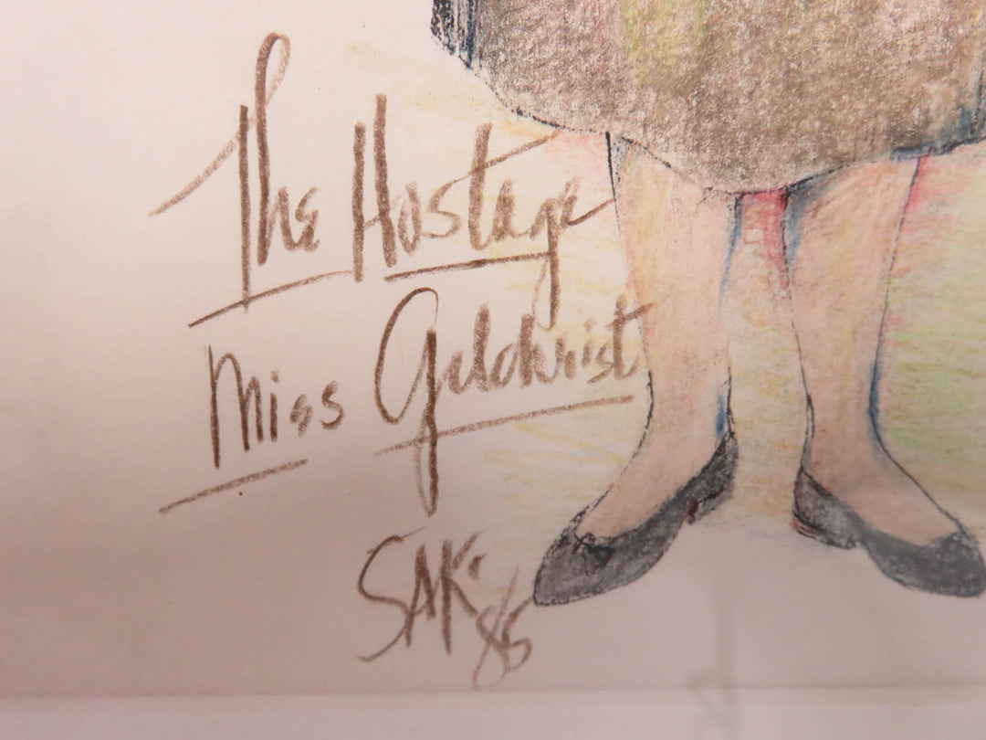 Original Costume Sketch Print