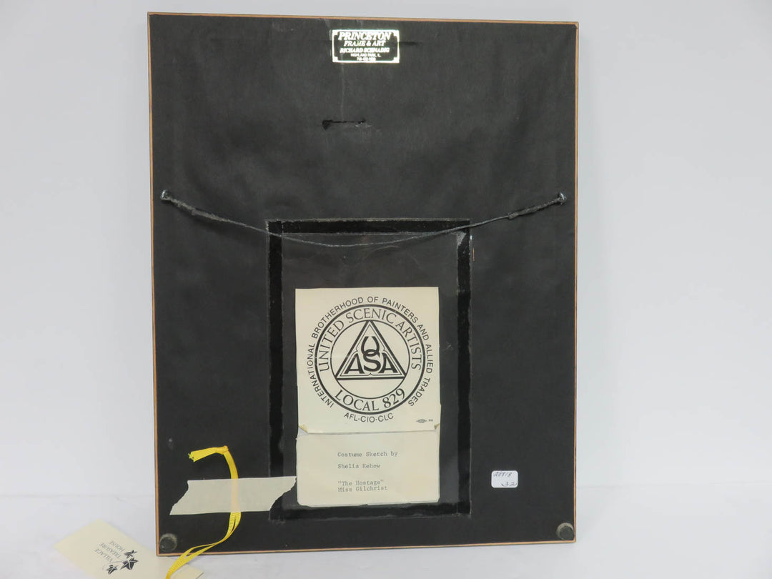 Original Costume Sketch Print